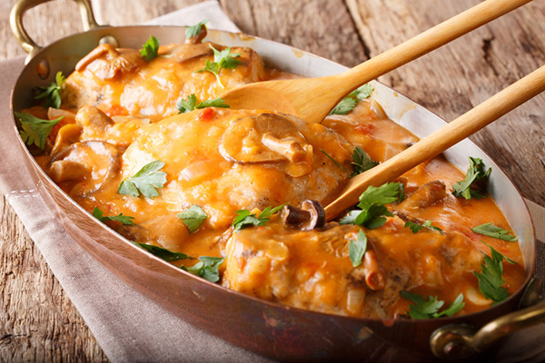 Casserole ready to sereve
