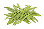 Local runner beans from Buntings food store in Coggeshall, Essex